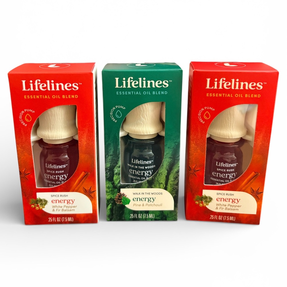 Lifelines Energy Essential Oil Blend Set